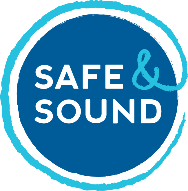 Logo. Safe and Sound.